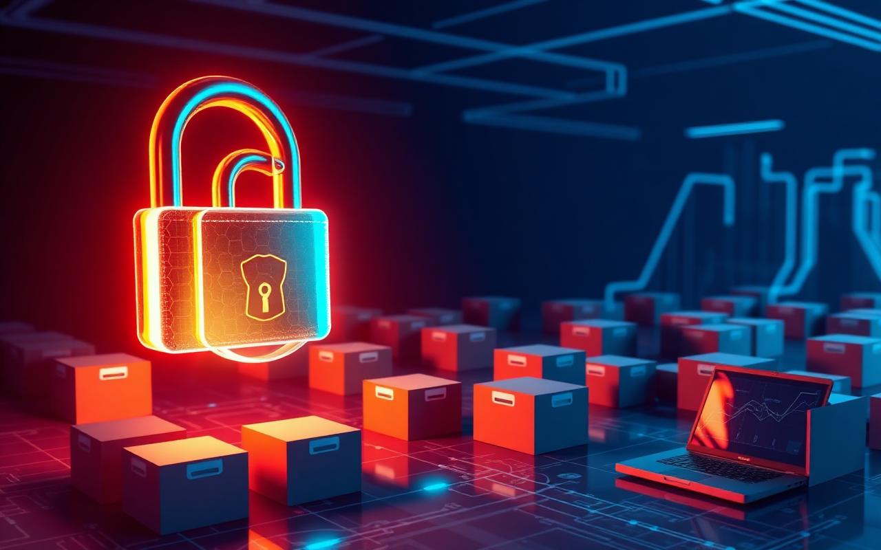 Securing data while transitioning to a new office